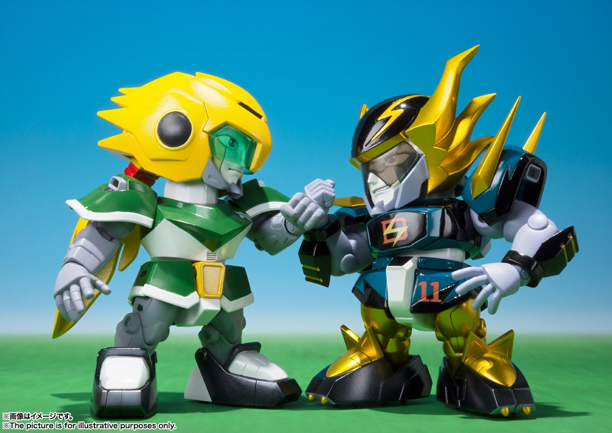 Bandai Tamashii Nations Soul of Chokogin Iron Leaguer Mach Windy & Gold Foot "Shippu Iron Leaguer"