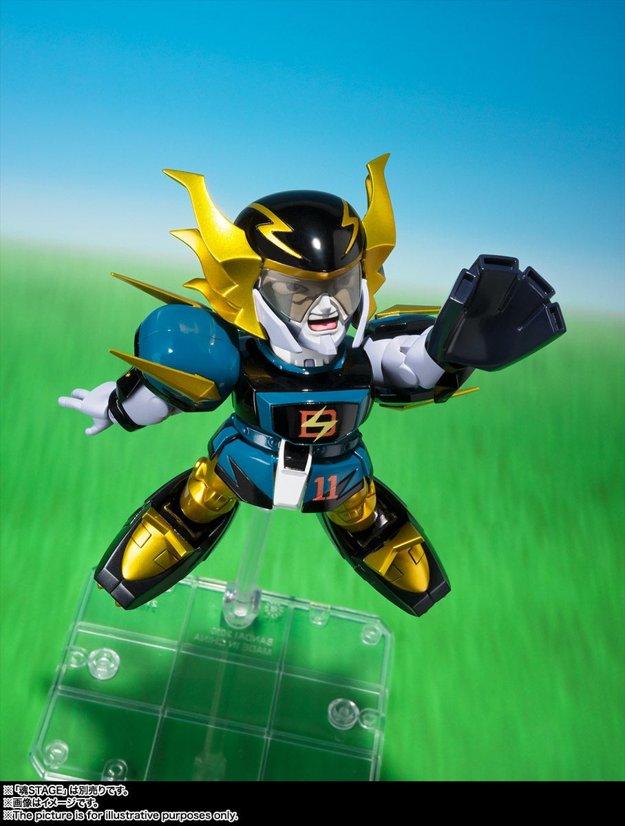 Bandai Tamashii Nations Soul of Chokogin Iron Leaguer Mach Windy & Gold Foot "Shippu Iron Leaguer"
