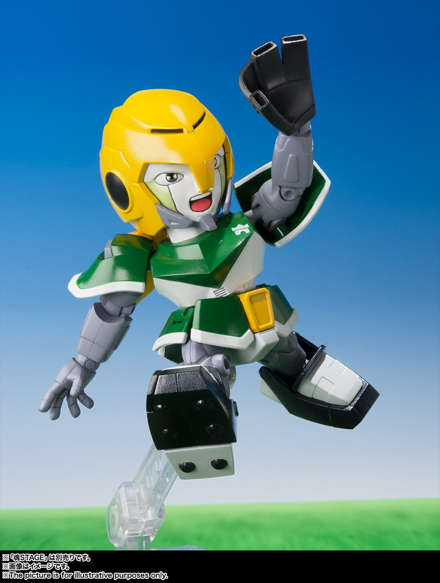 Bandai Tamashii Nations Soul of Chokogin Iron Leaguer Mach Windy & Gold Foot "Shippu Iron Leaguer"