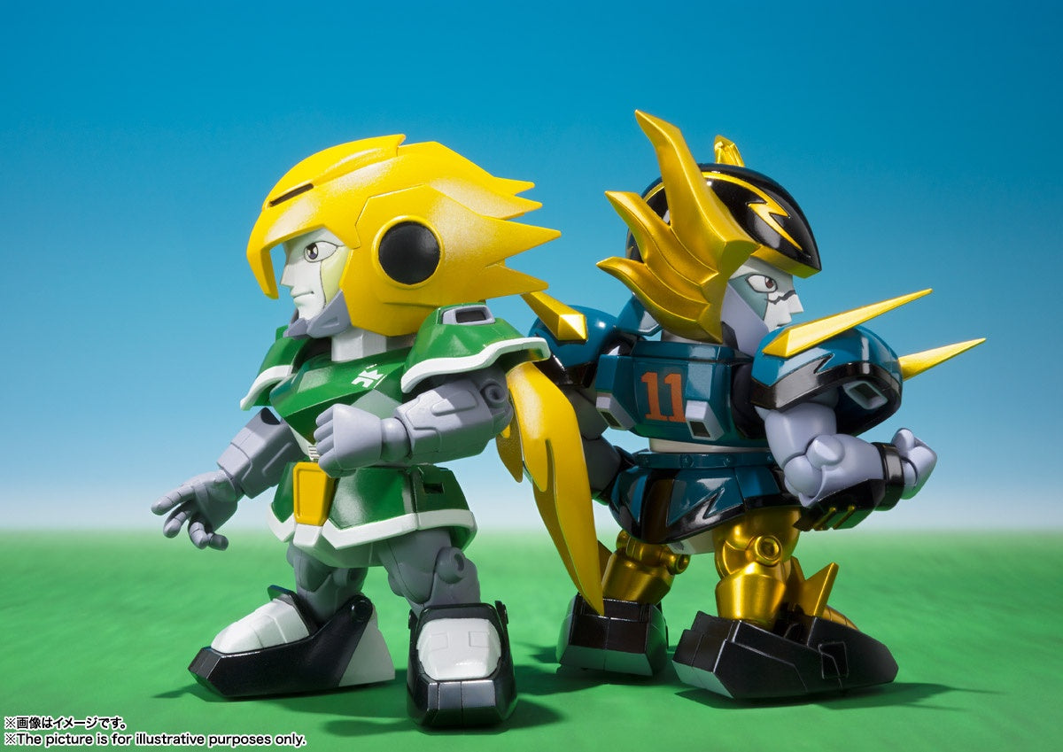 Bandai Tamashii Nations Soul of Chokogin Iron Leaguer Mach Windy & Gold Foot "Shippu Iron Leaguer"