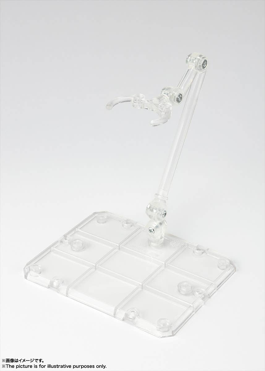 BANDAI Spirits Tamashii Stage Act. 4 for Humanoid, Stand Support (Clear), Bandai | 4573102567871