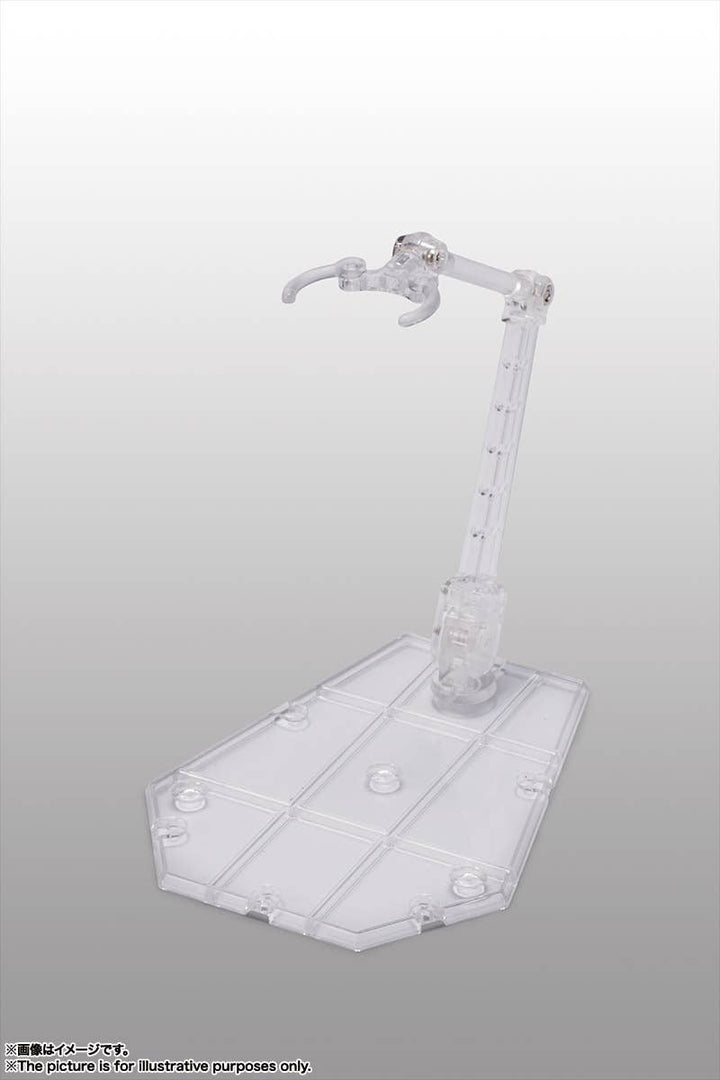 BANDAI Spirits Tamashii Stage Act. 5 for Mechanics, Stand Support (Clear), Bandai | 4573102567888
