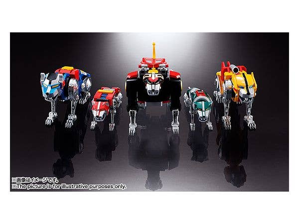 Bandai Spirits Soul of Chogokin GX-71 'Voltron', Tamashii Figurine Kit | 4573102574664