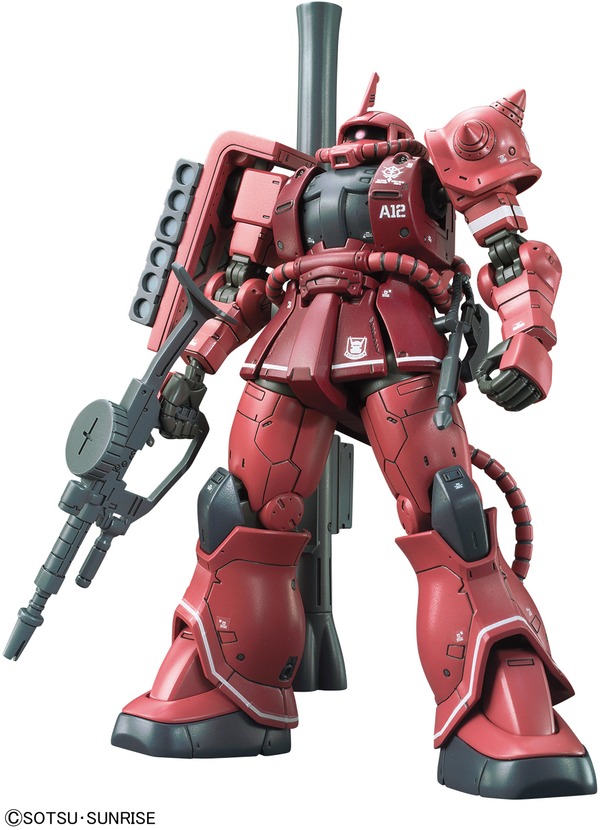 機動戦士ガンダム:The Origin - MS-06S Char Aznable's Zaku II Commander Type - HGGTO (24) - Red Comet - 1/144(Bandai Spirits)