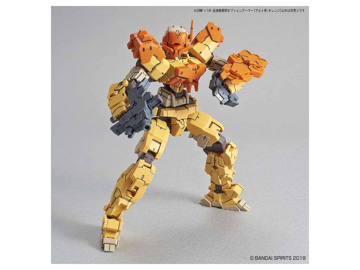 Bandai #02 Close Quarters Battle Option Armor for Alto Orange '30 Minute Mission', Bandai 30 MM Option Armor | 4573102577825