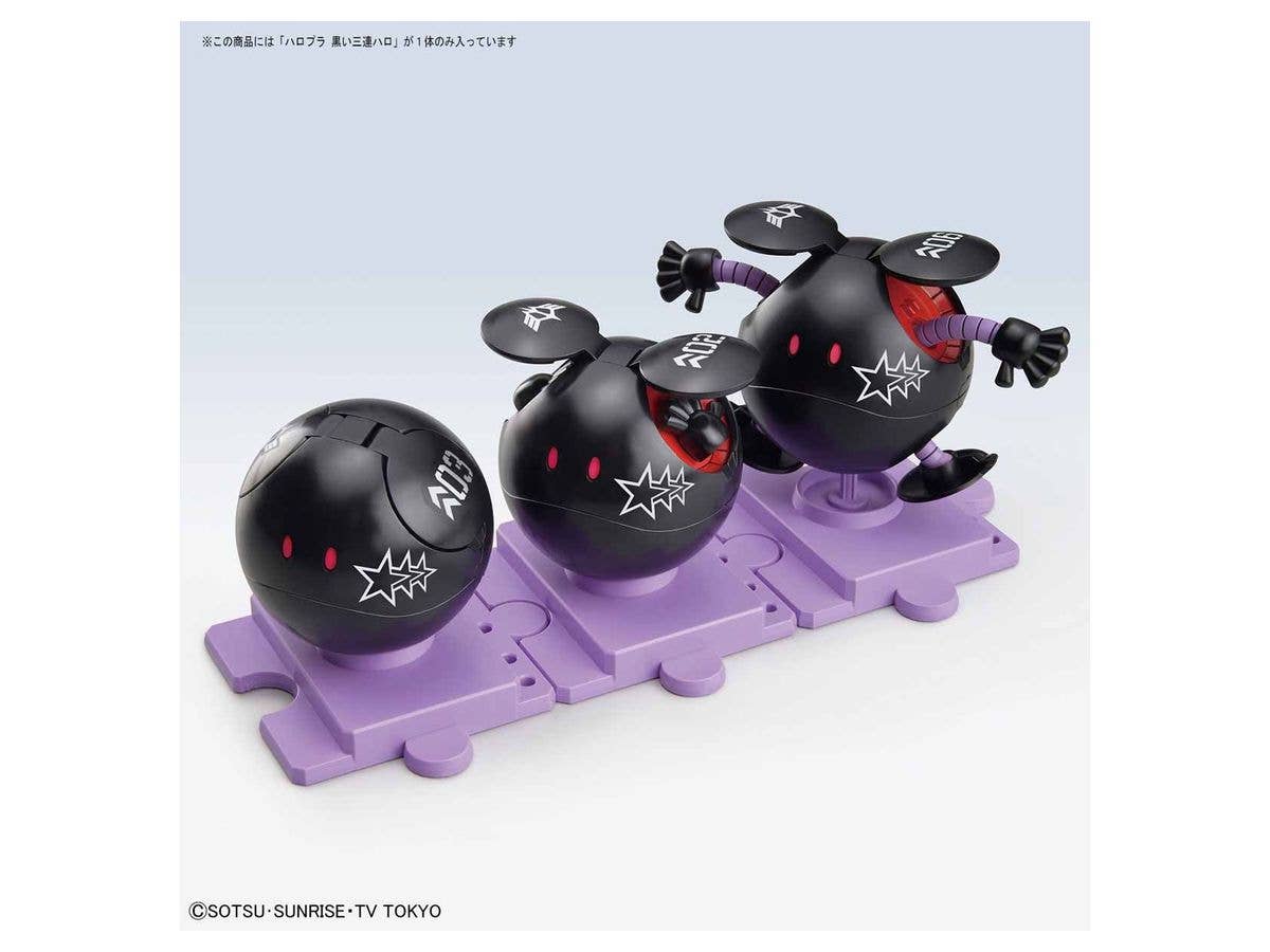Gundam Build Divers - Haro - Haropla - Black Tri-Haro(Bandai Spirits) | 4573102581815