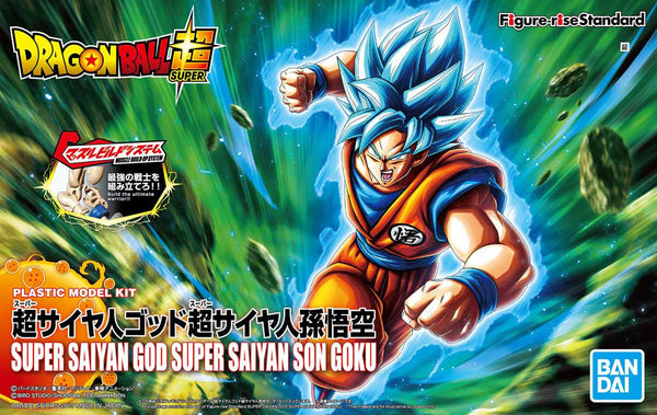 Bandai Figure-Rise Standard Super Saiyan God Son Goku (New Package Ver) 'Dragon Ball Super'