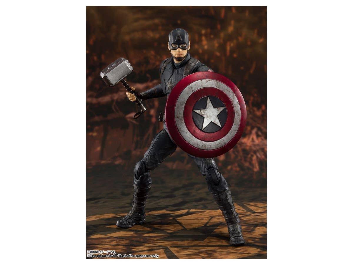 アベンジャーズ/エンドゲーム - Captain America - S.H.Figuarts - 《FINAL BATTLE》 EDITION(Bandai Spirits) | 4573102587312