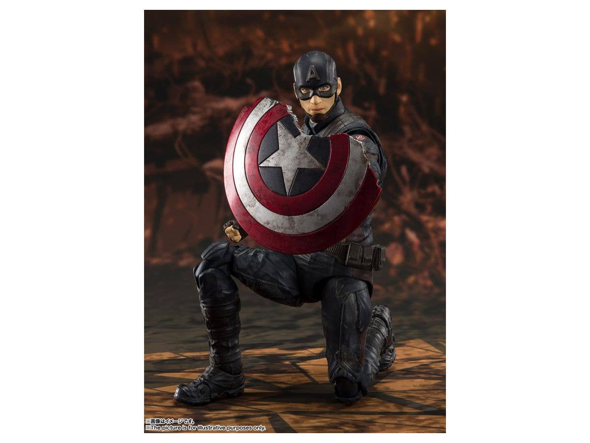 アベンジャーズ/エンドゲーム - Captain America - S.H.Figuarts - 《FINAL BATTLE》 EDITION(Bandai Spirits) | 4573102587312