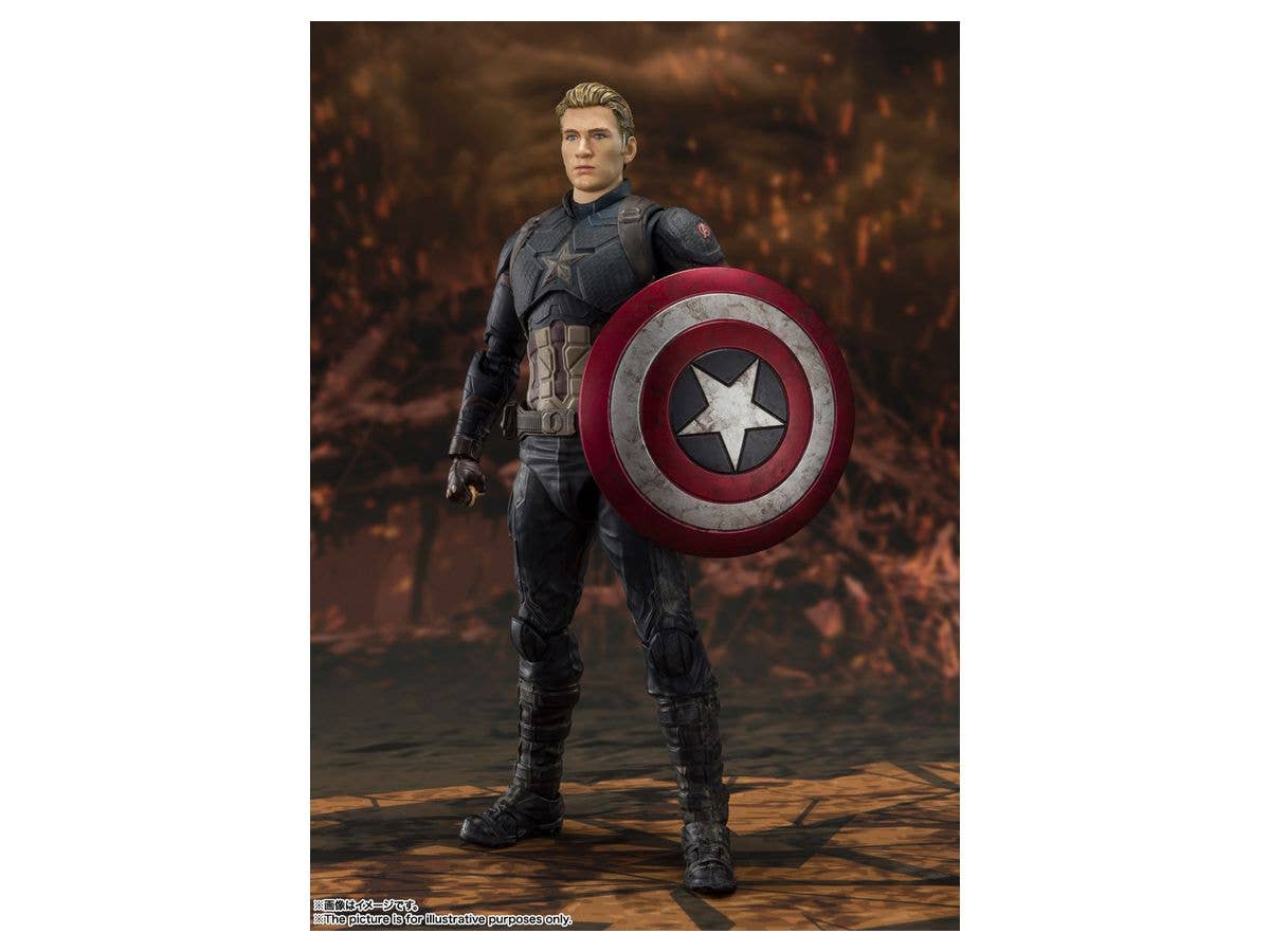 アベンジャーズ/エンドゲーム - Captain America - S.H.Figuarts - 《FINAL BATTLE》 EDITION(Bandai Spirits) | 4573102587312