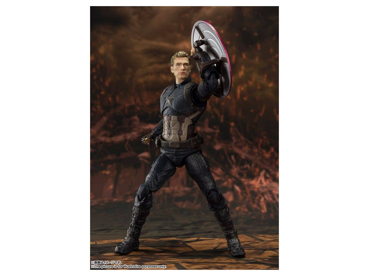 アベンジャーズ/エンドゲーム - Captain America - S.H.Figuarts - 《FINAL BATTLE》 EDITION(Bandai Spirits) | 4573102587312