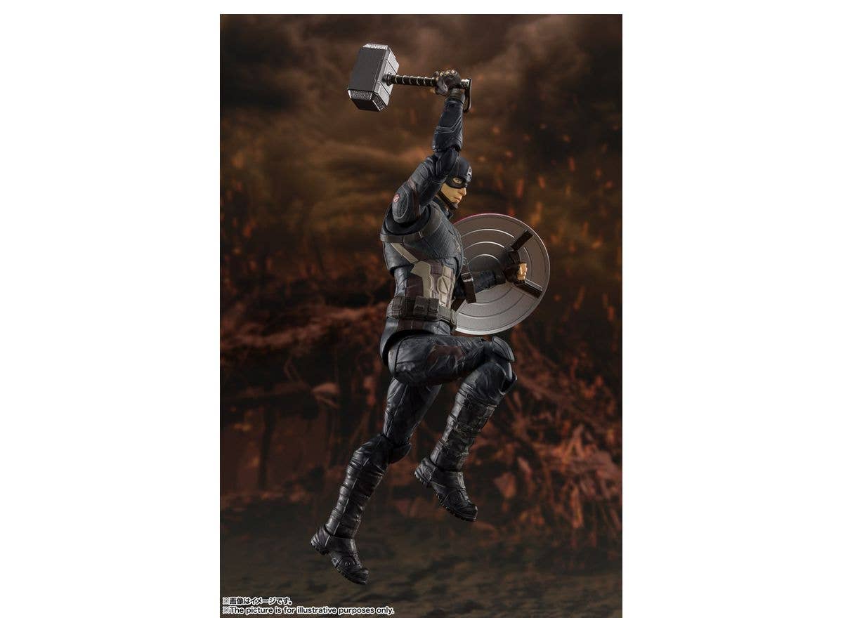 アベンジャーズ/エンドゲーム - Captain America - S.H.Figuarts - 《FINAL BATTLE》 EDITION(Bandai Spirits) | 4573102587312