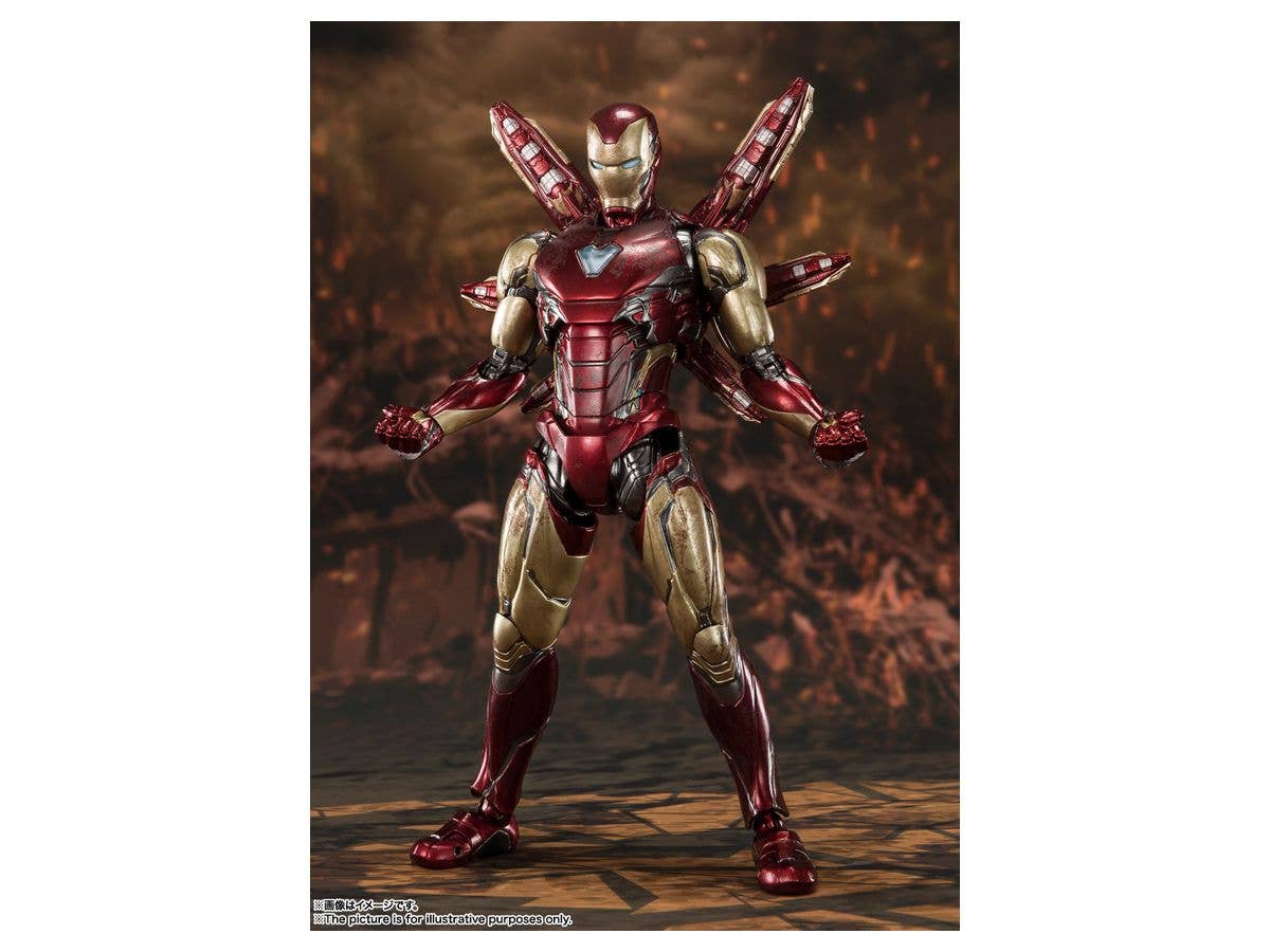 アベンジャーズ/エンドゲーム - Iron Man Mark 85 - S.H.Figuarts - 《FINAL BATTLE》 EDITION(Bandai Spirits) | 4573102587329