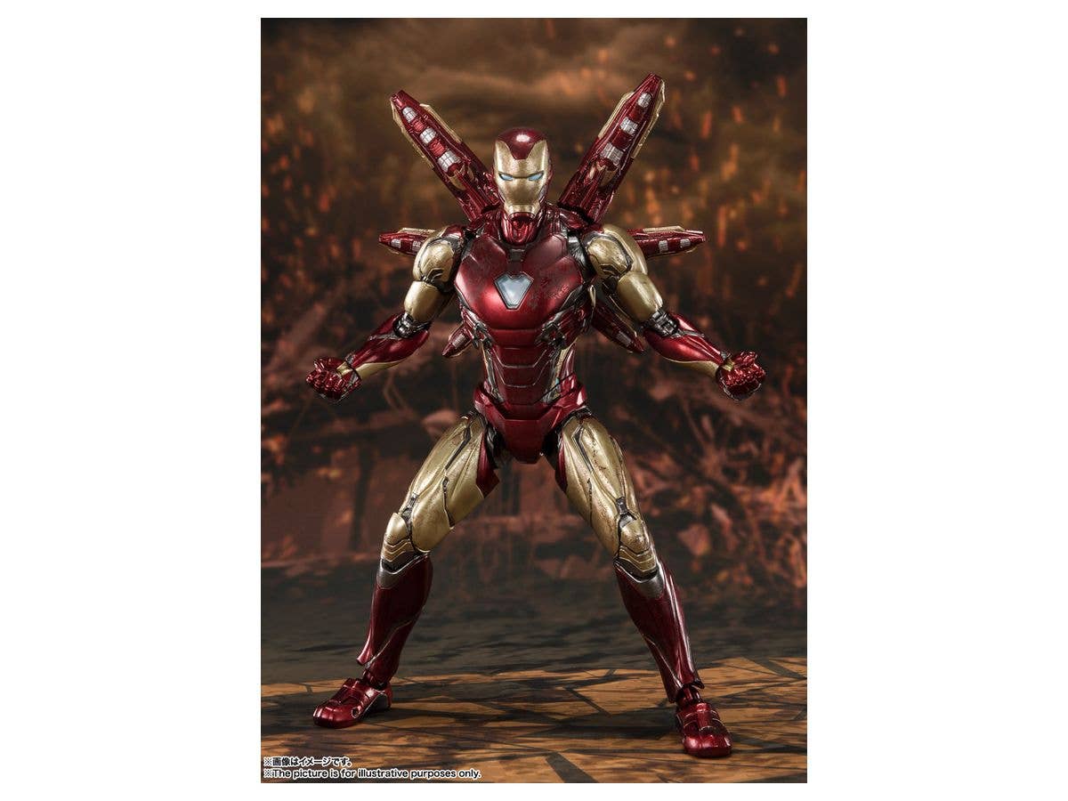 アベンジャーズ/エンドゲーム - Iron Man Mark 85 - S.H.Figuarts - 《FINAL BATTLE》 EDITION(Bandai Spirits) | 4573102587329