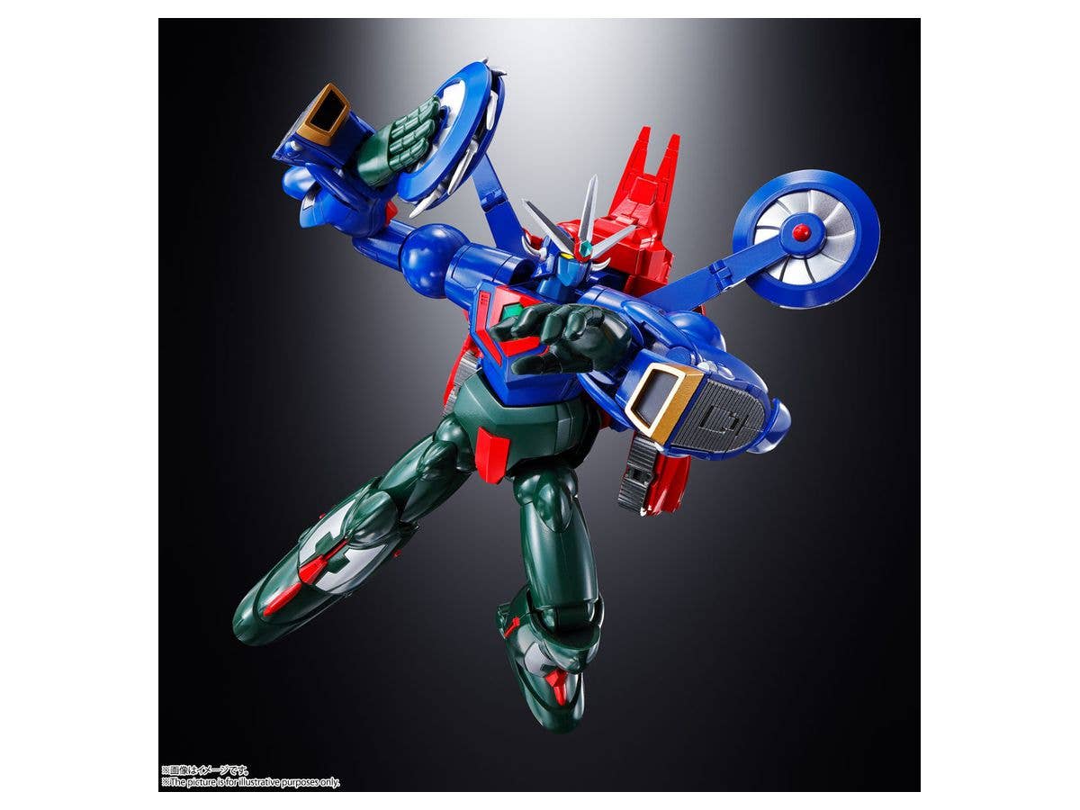 Getter Robot Go  - Venger Robot Go - Getter Gai - Getter Go - Getter Sho - Soul of Chogokin (GX-96)(Bandai Spirits) | 4573102587534