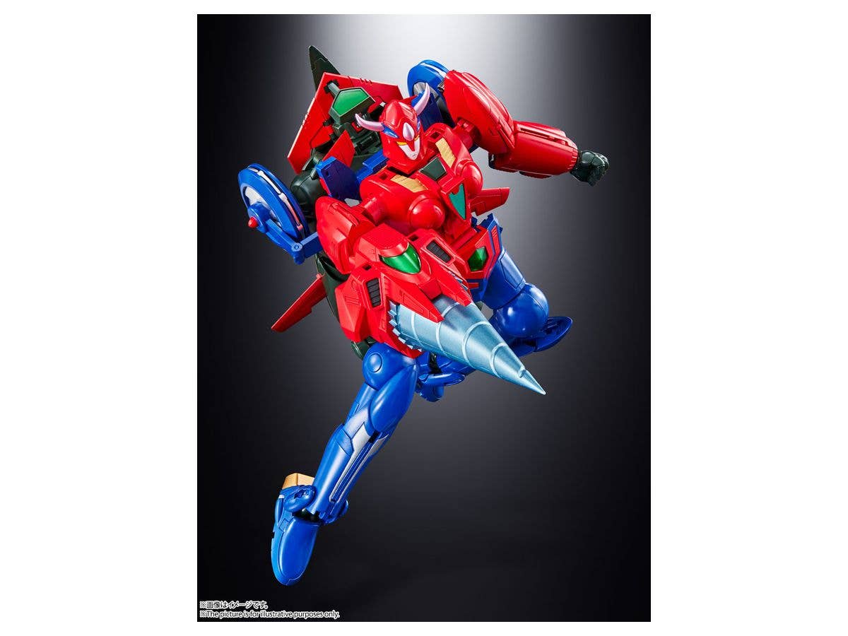 Getter Robot Go  - Venger Robot Go - Getter Gai - Getter Go - Getter Sho - Soul of Chogokin (GX-96)(Bandai Spirits) | 4573102587534