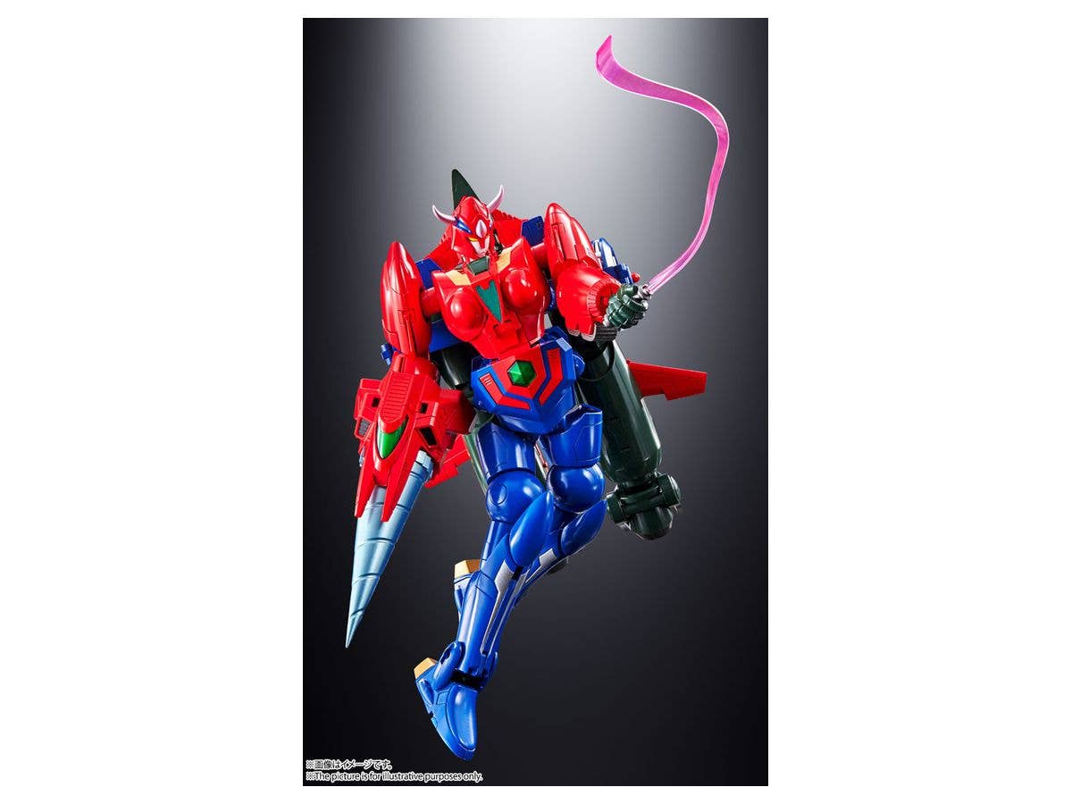 Getter Robot Go  - Venger Robot Go - Getter Gai - Getter Go - Getter Sho - Soul of Chogokin (GX-96)(Bandai Spirits) | 4573102587534