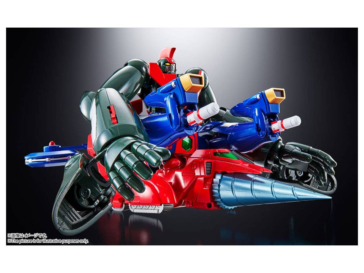 Getter Robot Go  - Venger Robot Go - Getter Gai - Getter Go - Getter Sho - Soul of Chogokin (GX-96)(Bandai Spirits) | 4573102587534