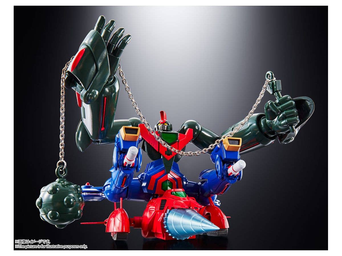 Getter Robot Go  - Venger Robot Go - Getter Gai - Getter Go - Getter Sho - Soul of Chogokin (GX-96)(Bandai Spirits) | 4573102587534