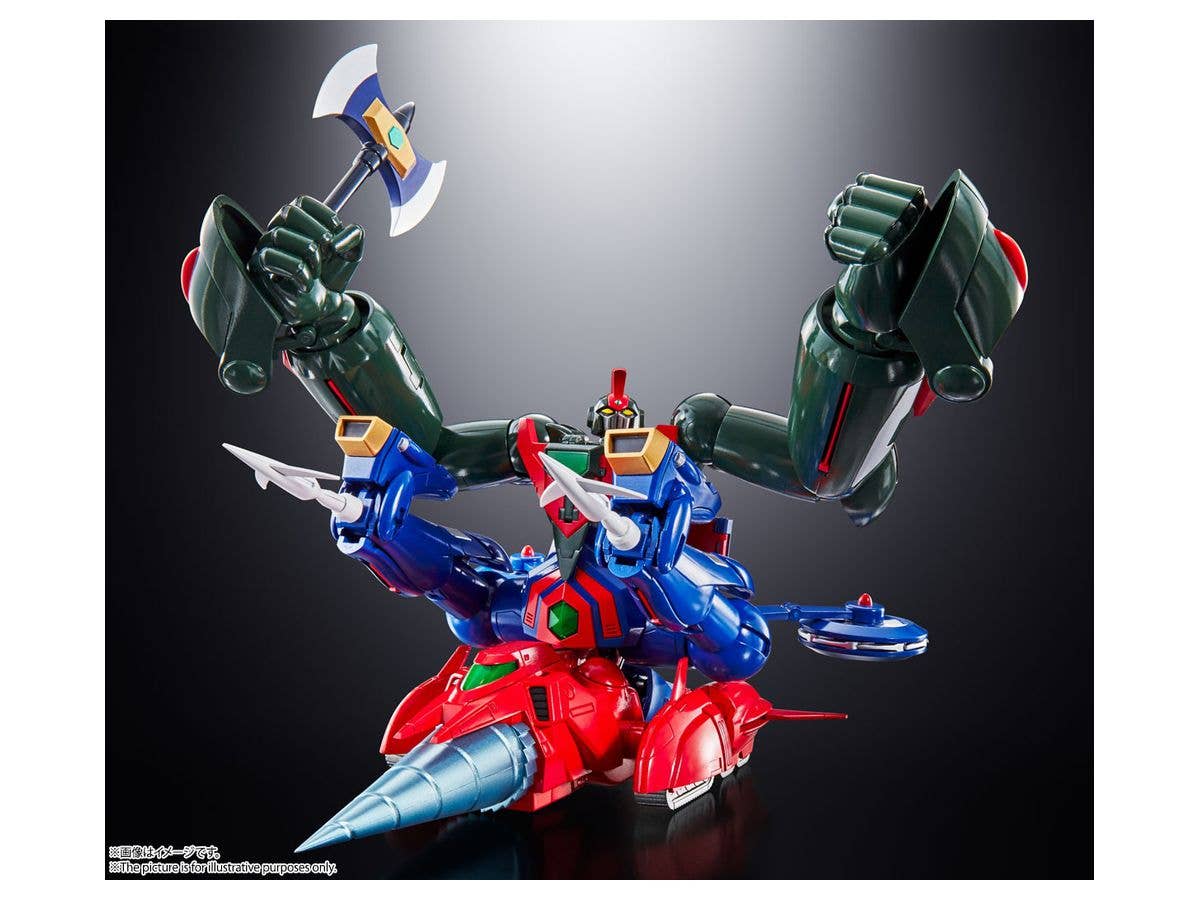 Getter Robot Go  - Venger Robot Go - Getter Gai - Getter Go - Getter Sho - Soul of Chogokin (GX-96)(Bandai Spirits) | 4573102587534