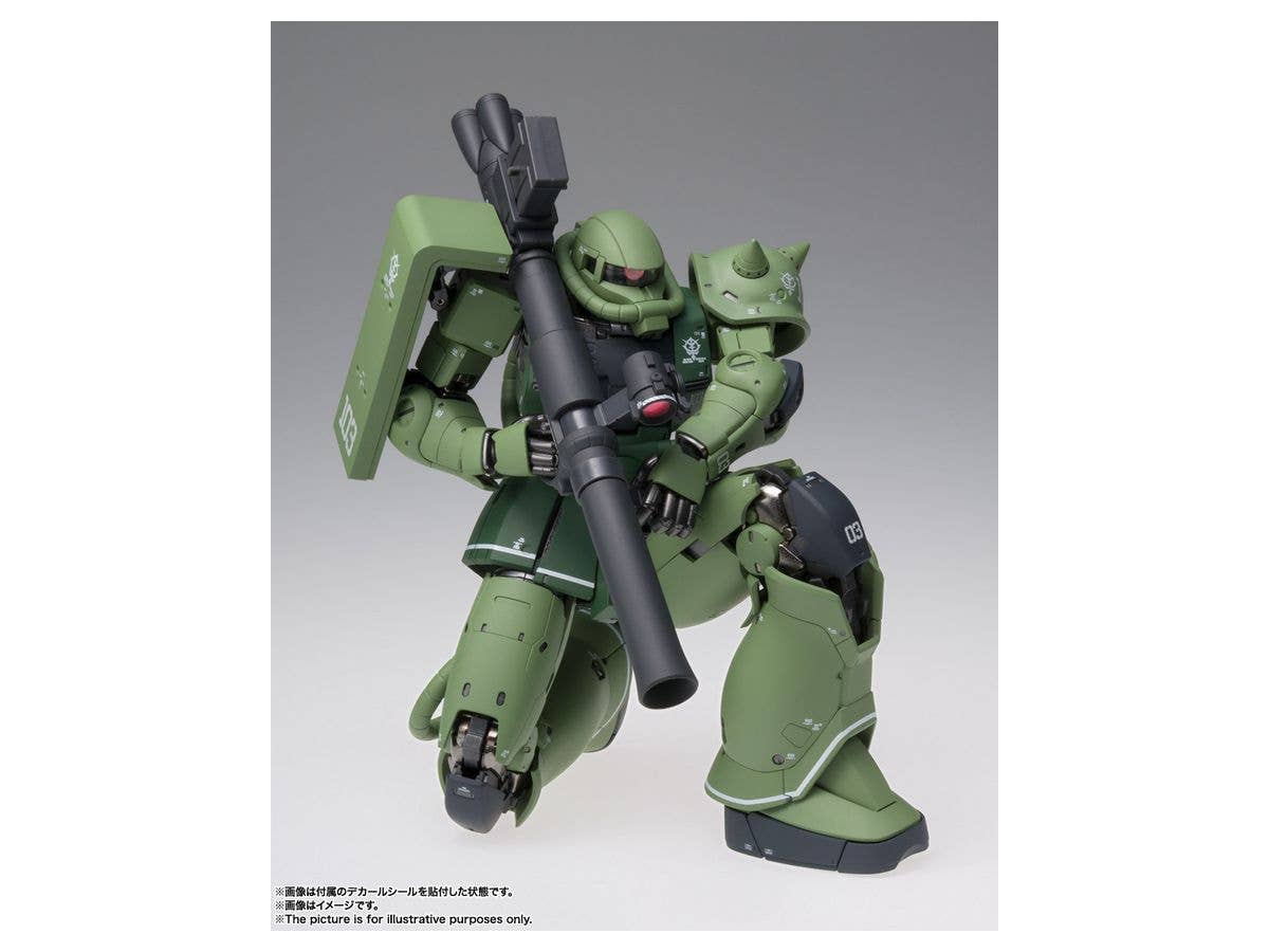機動戦士ガンダム:The Origin - MS-06C Zaku II Type C/Type C-5 - Gundam Fix Figuration Metal Composite(Bandai Spirits) | 4573102590817