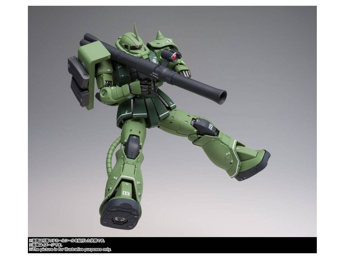 機動戦士ガンダム:The Origin - MS-06C Zaku II Type C/Type C-5 - Gundam Fix Figuration Metal Composite(Bandai Spirits) | 4573102590817
