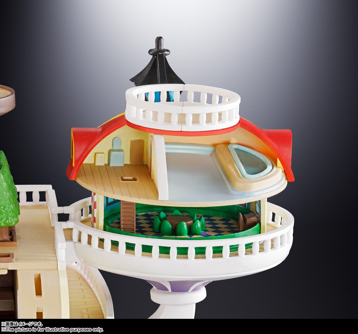 BANDAI Tamashii Thousand Sunny "One Piece", TAMASHII NATIONS Chogokin(4573102592149)
