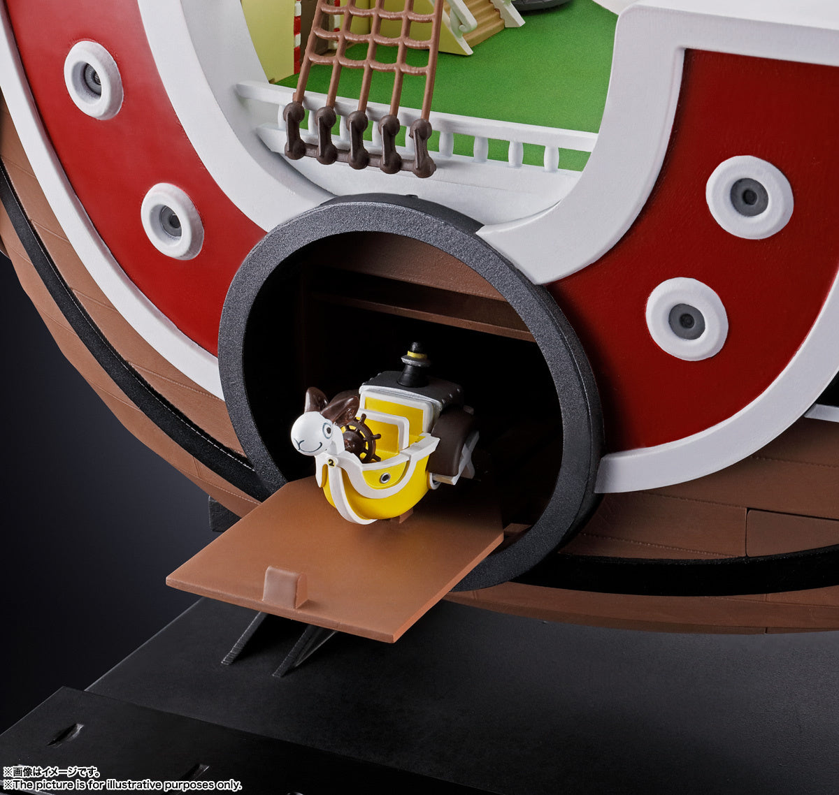 BANDAI Tamashii Thousand Sunny "One Piece", TAMASHII NATIONS Chogokin(4573102592149)