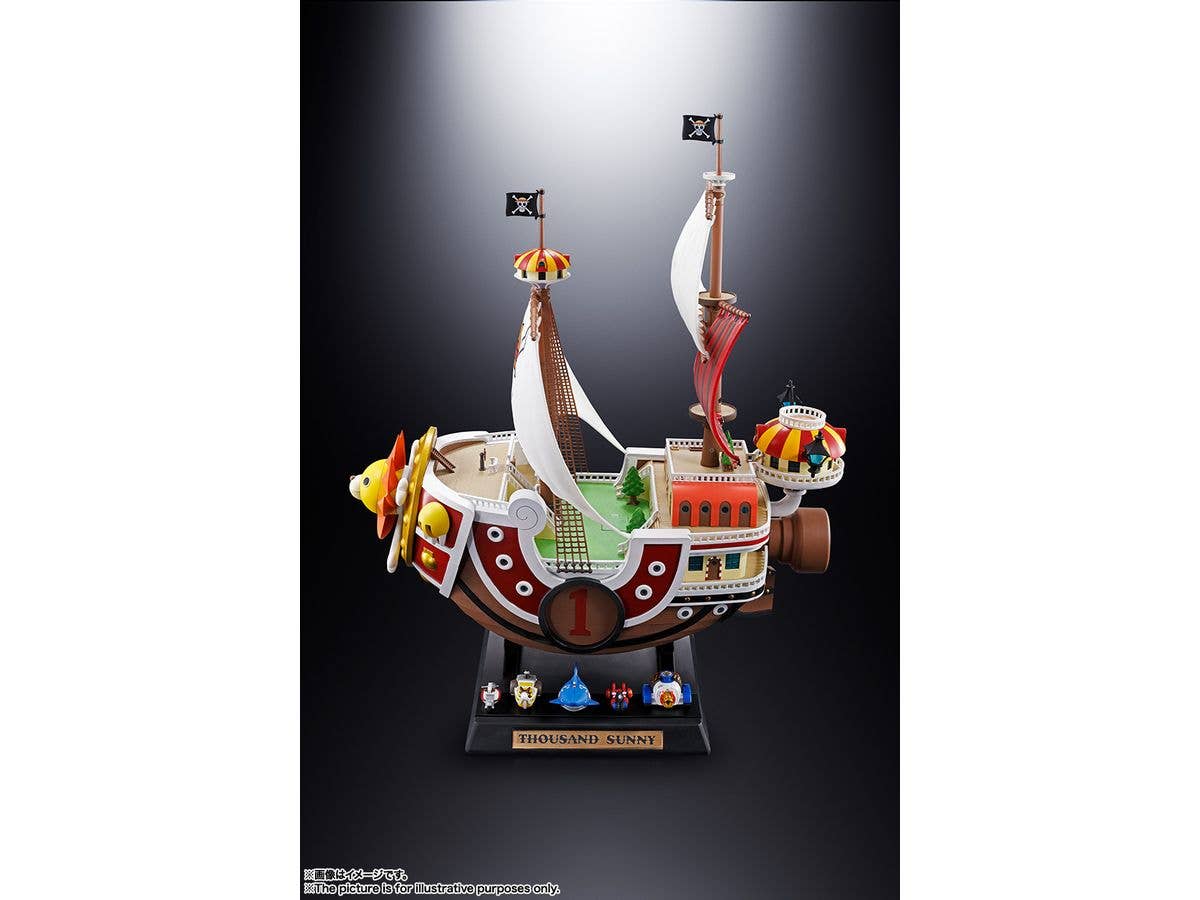 BANDAI Tamashii Thousand Sunny "One Piece", TAMASHII NATIONS Chogokin | 4573102592149