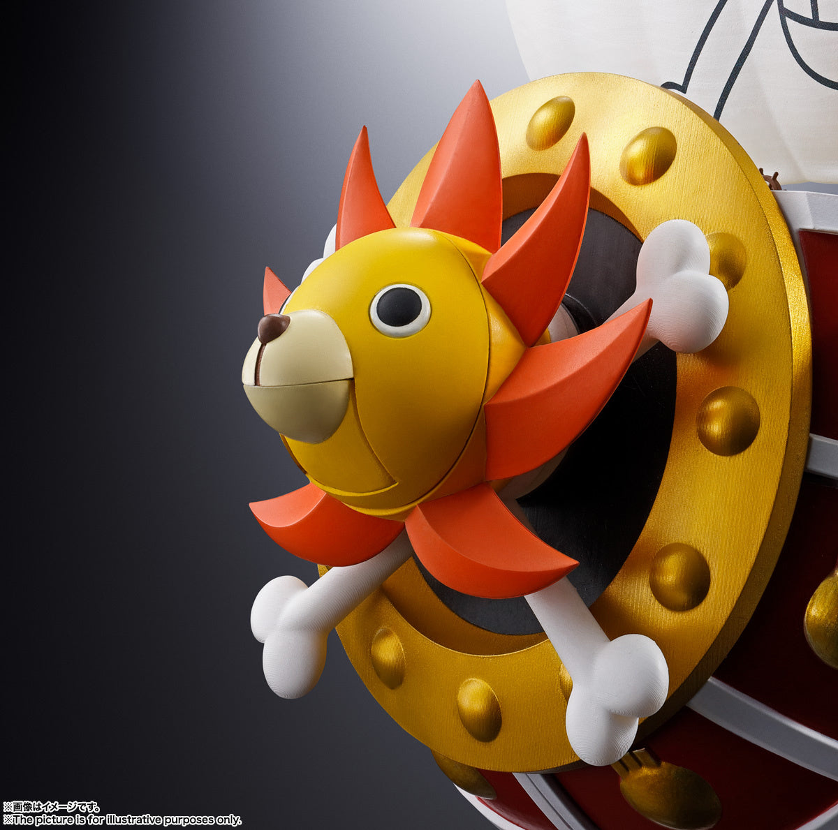 BANDAI Tamashii Thousand Sunny "One Piece", TAMASHII NATIONS Chogokin(4573102592149)
