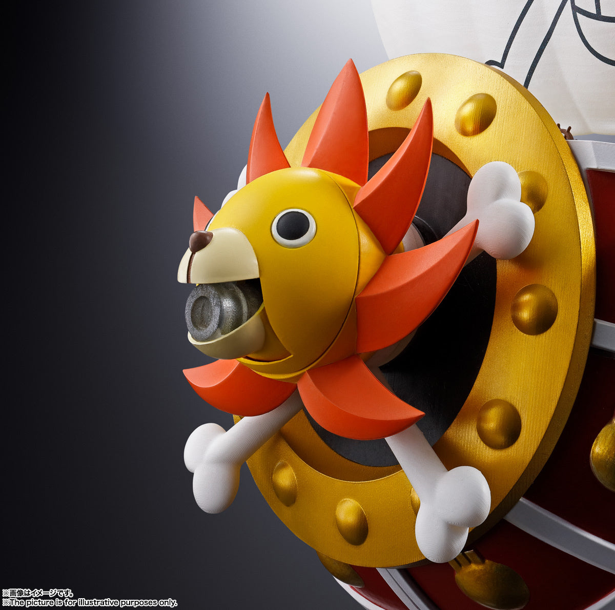 BANDAI Tamashii Thousand Sunny "One Piece", TAMASHII NATIONS Chogokin(4573102592149)