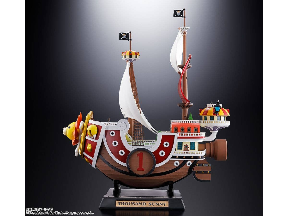 BANDAI Tamashii Thousand Sunny "One Piece", TAMASHII NATIONS Chogokin | 4573102592149