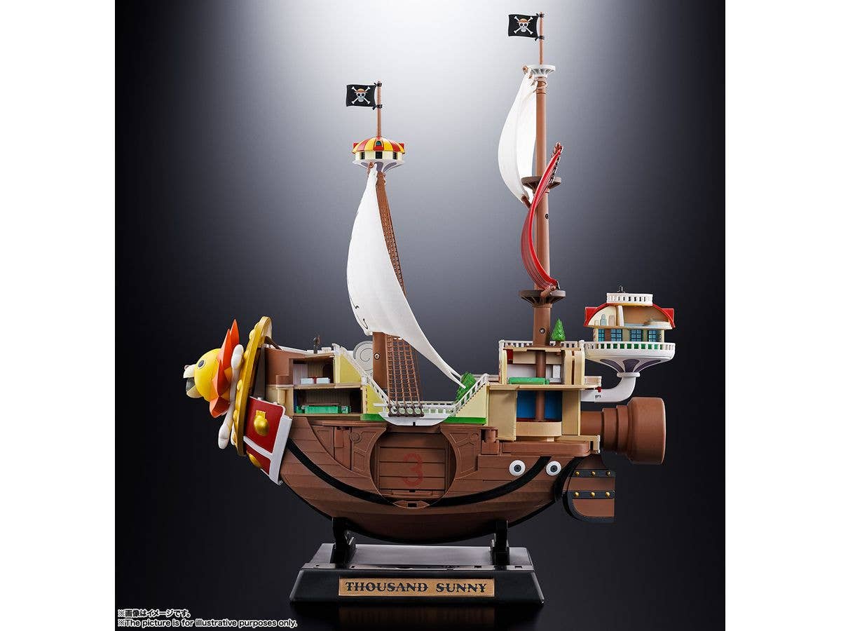 BANDAI Tamashii Thousand Sunny "One Piece", TAMASHII NATIONS Chogokin | 4573102592149