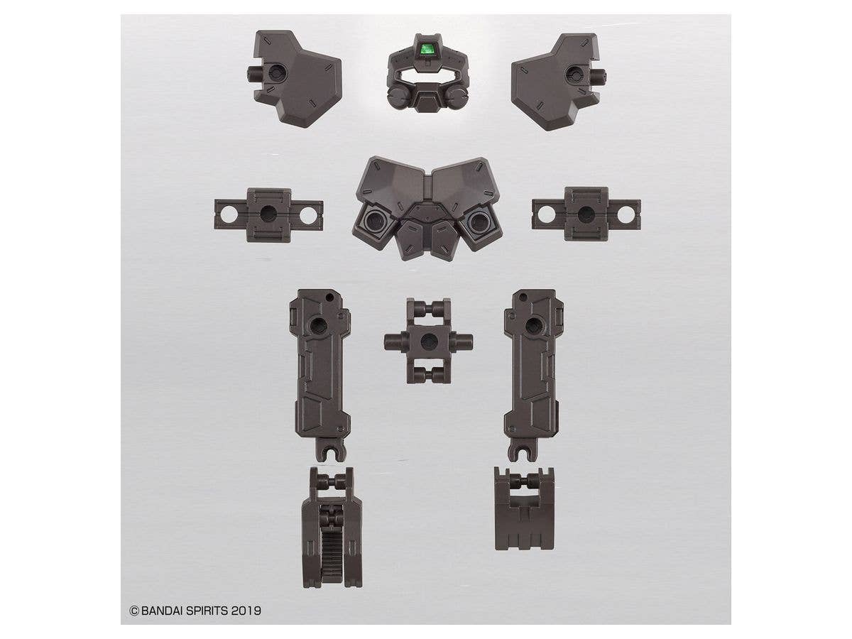 30MM 1/144 OPTION ARMOR FOR BASE ATTACK [RABIOT EXCLUSIVE / DARK BROWN] | 4573102595331