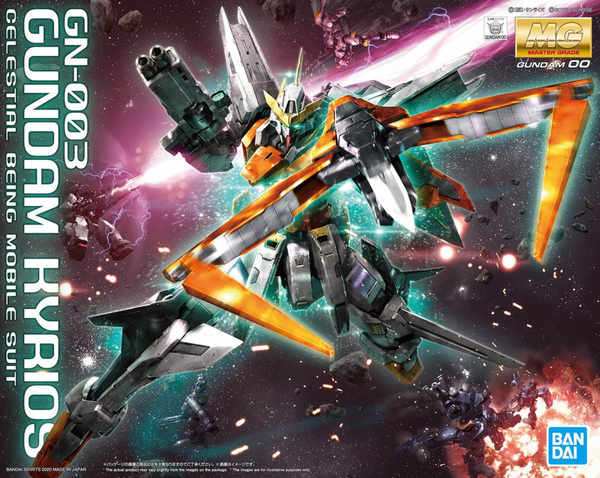 Mobile Suit Gundam 00 - GN-003 Gundam Kyrios - MG - 1/100(Bandai Spirits)