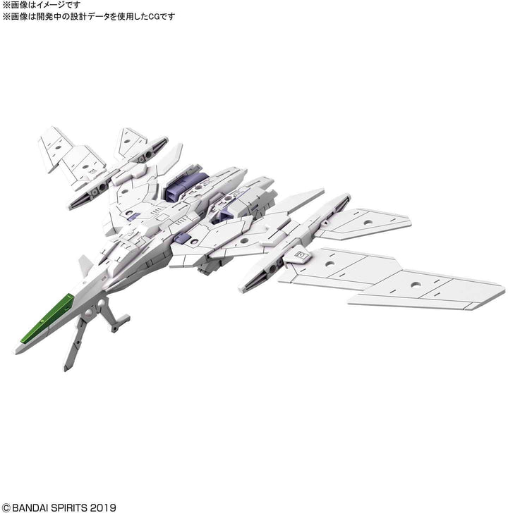 30MM 1/144 EXTENDED ARMAMENT VEHICLE (AIR FIGHTER Ver.) [WHITE] | 4573102595485
