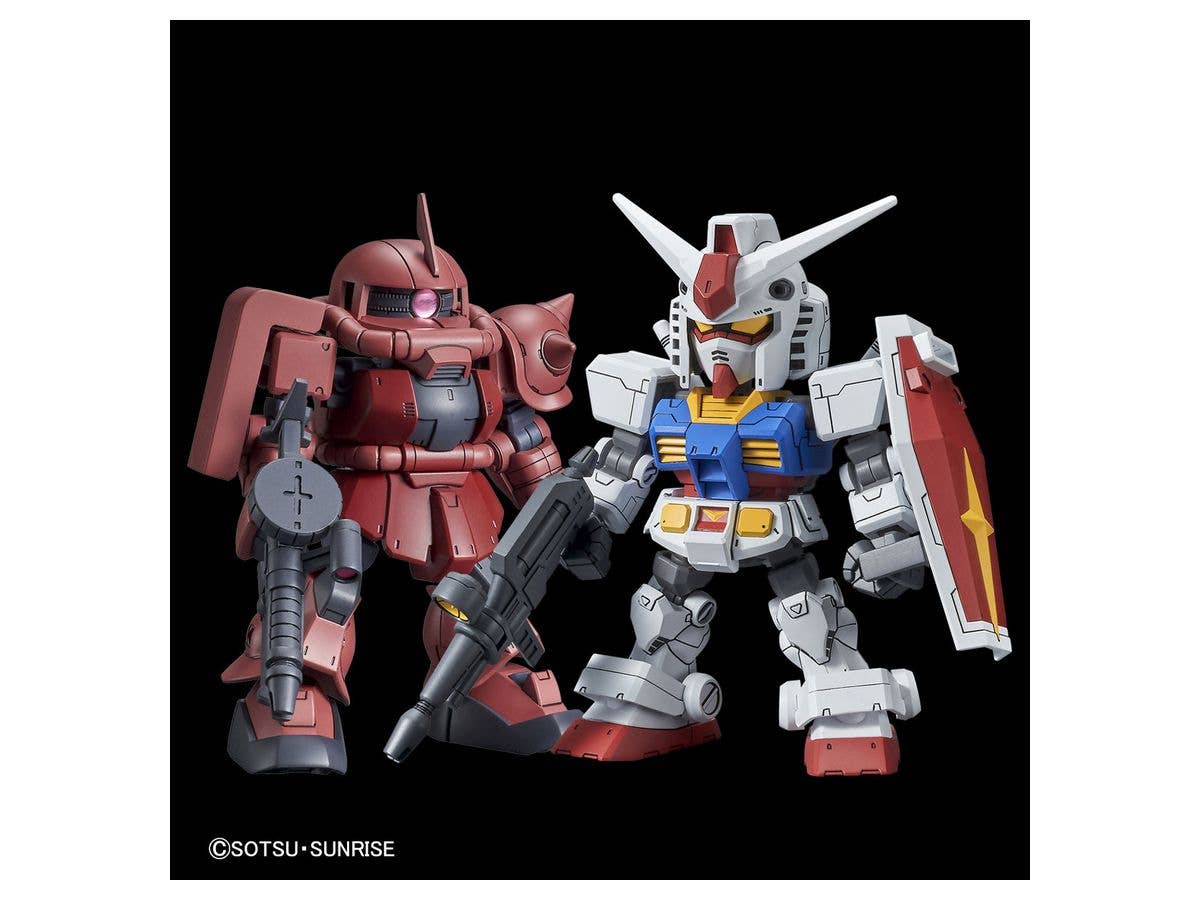 Bandai RX-78-2 Gundam & MS-06S Zaku II 'Gundam Build Divers Re:Rise', Bandai Spirits SDCS | 4573102602763