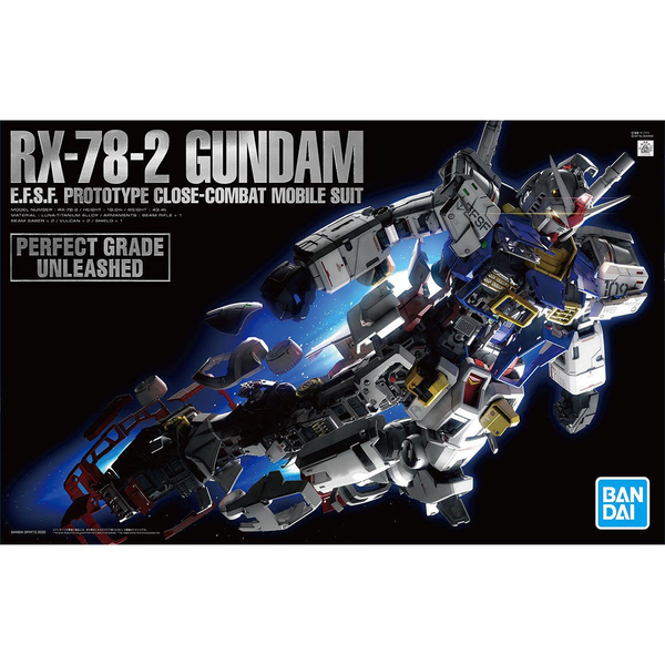 Bandai 1/60 RX-78-2 Gundam 'Mobile Suit Gundam', Bandai Hobby PG Unleashed