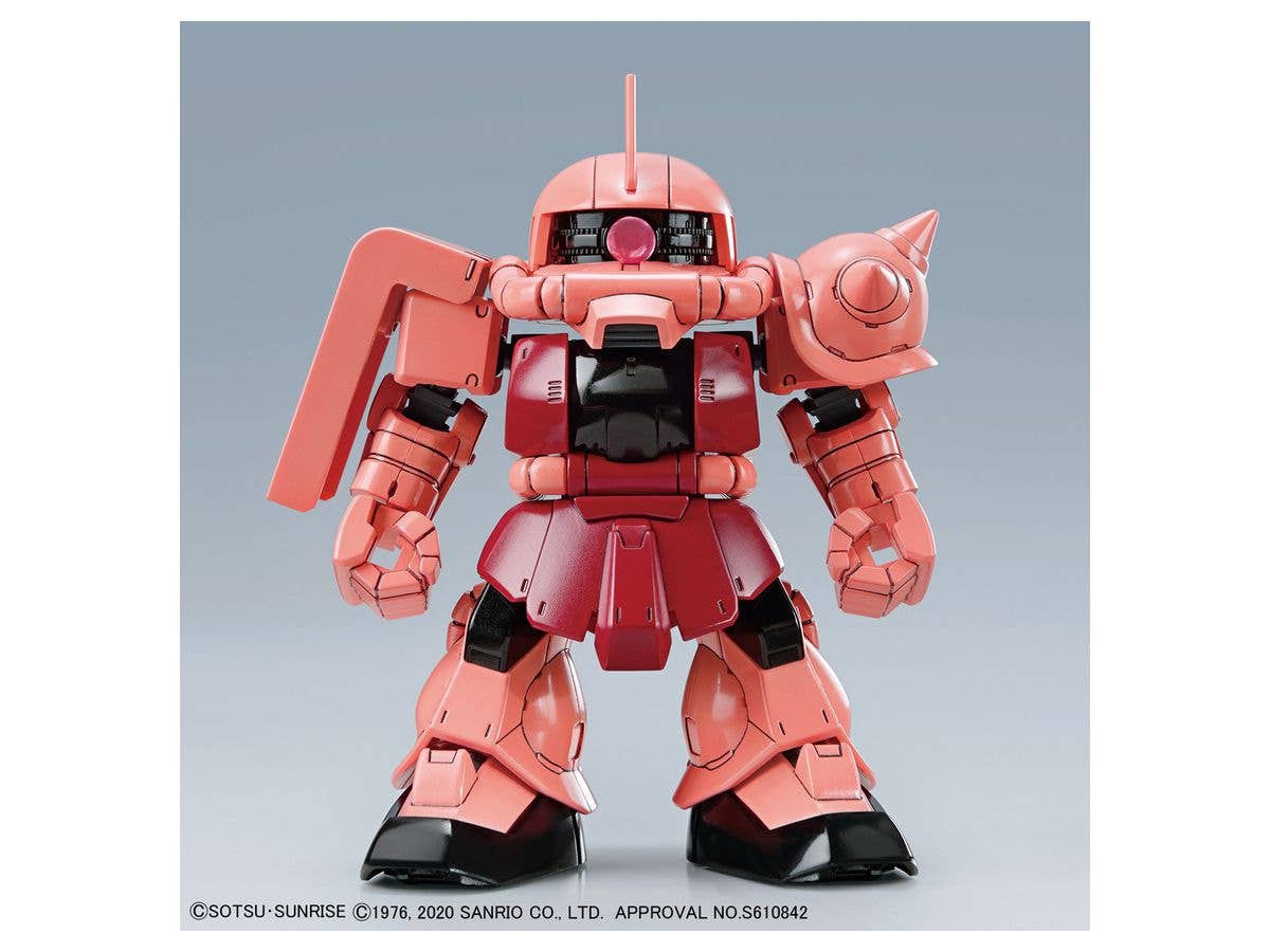 Hello Kitty - Hello Kitty - SD Gundam Cross Silhouette - Char's Zaku II Color(Bandai Spirits) | 4573102610294