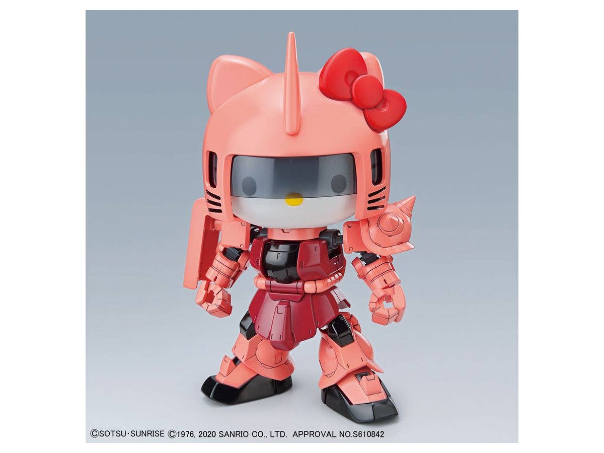 Hello Kitty - Hello Kitty - SD Gundam Cross Silhouette - Char's Zaku II Color(Bandai Spirits) | 4573102610294