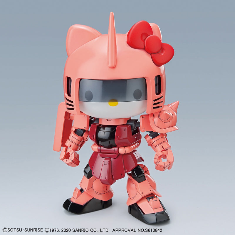Hello Kitty - Hello Kitty - SD Gundam Cross Silhouette - Char's Zaku II Color(Bandai Spirits)
