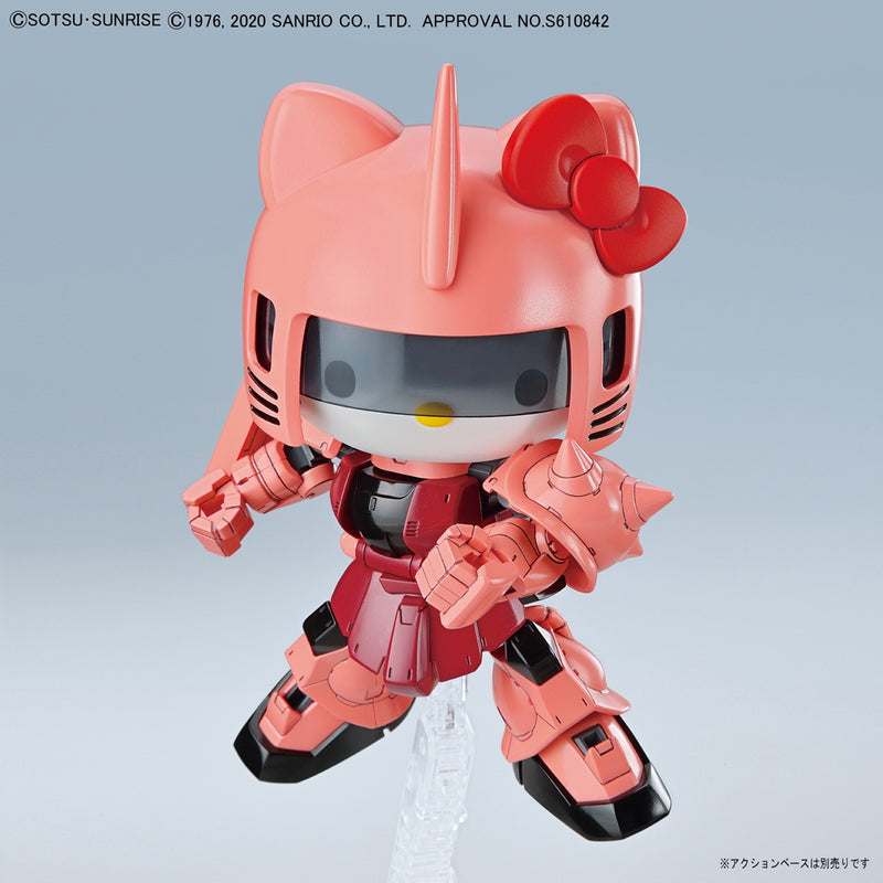 Hello Kitty - Hello Kitty - SD Gundam Cross Silhouette - Char's Zaku II Color(Bandai Spirits)