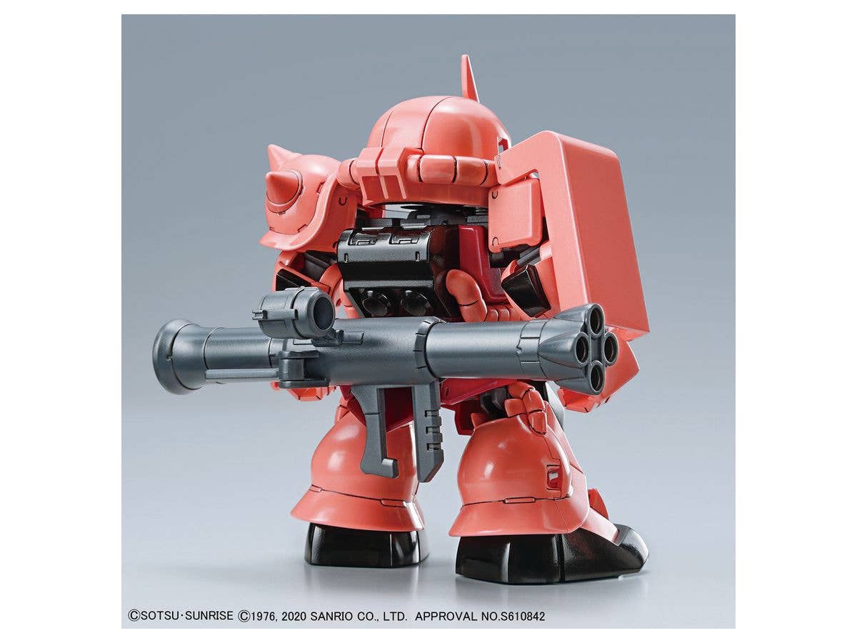 Hello Kitty - Hello Kitty - SD Gundam Cross Silhouette - Char's Zaku II Color(Bandai Spirits) | 4573102610294