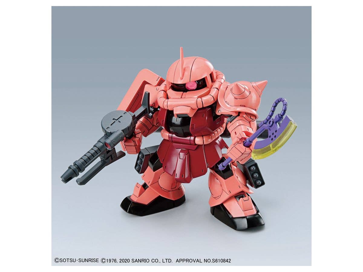 Hello Kitty - Hello Kitty - SD Gundam Cross Silhouette - Char's Zaku II Color(Bandai Spirits) | 4573102610294