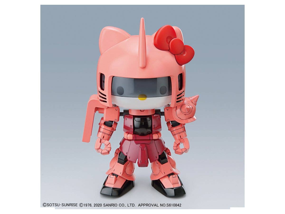 Hello Kitty - Hello Kitty - SD Gundam Cross Silhouette - Char's Zaku II Color(Bandai Spirits) | 4573102610294