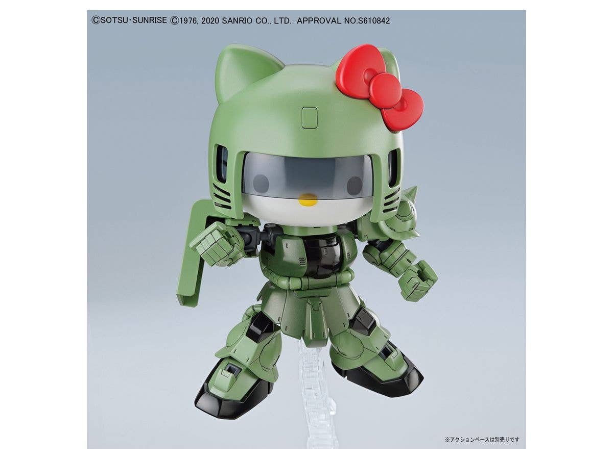 Hello Kitty - Hello Kitty - SD Gundam Cross Silhouette - Zaku II Color(Bandai Spirits) | 4573102610300