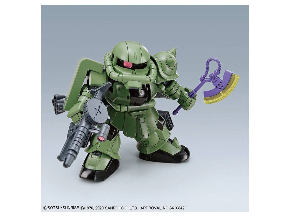 Hello Kitty - Hello Kitty - SD Gundam Cross Silhouette - Zaku II Color(Bandai Spirits) | 4573102610300
