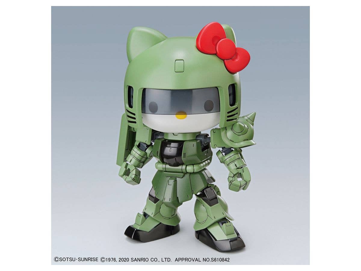 Hello Kitty - Hello Kitty - SD Gundam Cross Silhouette - Zaku II Color(Bandai Spirits) | 4573102610300