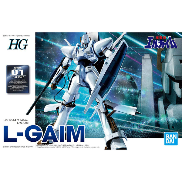Heavy Metal L-Gaim - L-Gaim - HG - 1/144(Bandai Spirits)