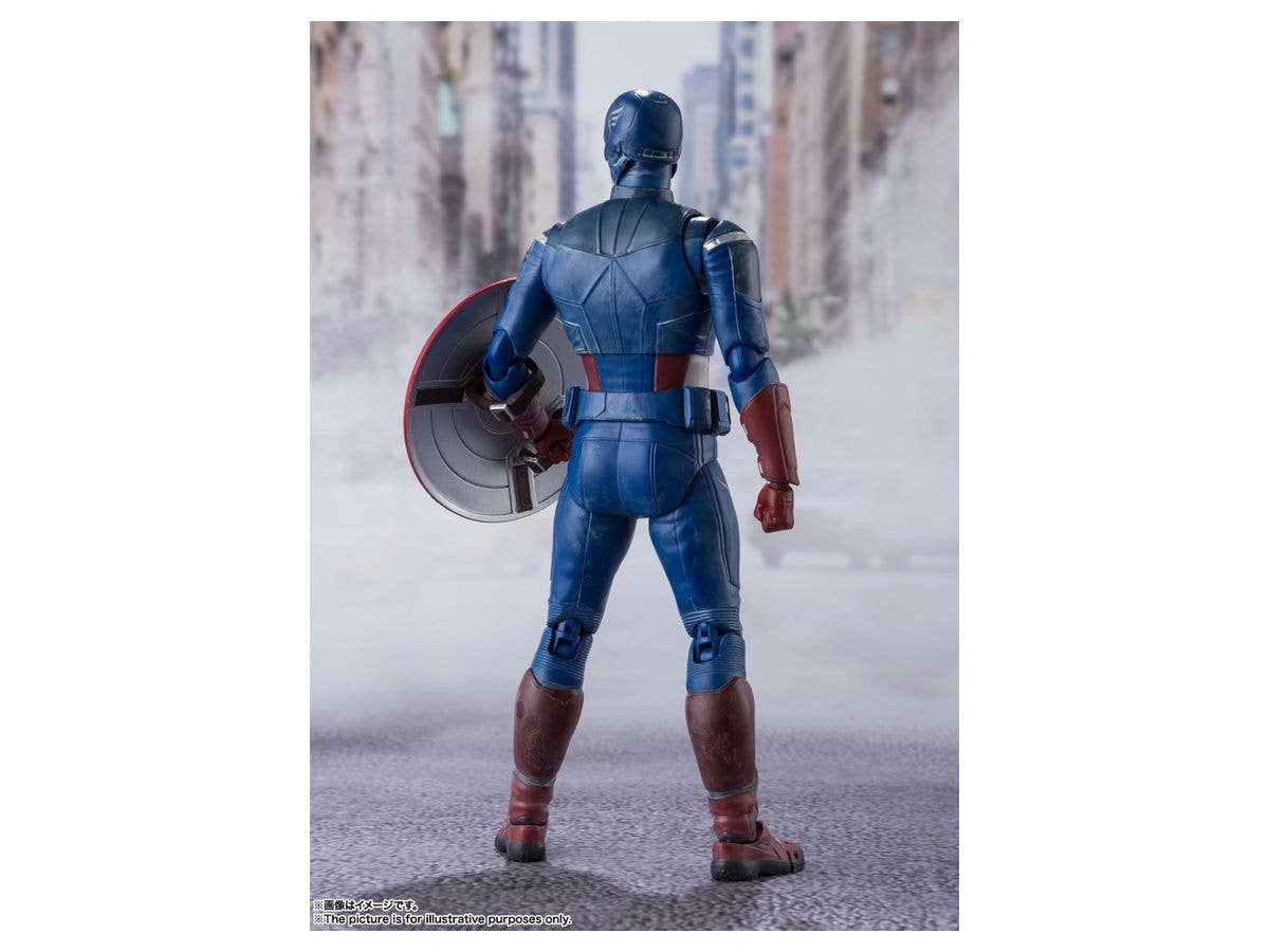 Marvel Avengers Assemble - Avengers - Captain America - S.H.Figuarts - 《AVENGERS ASSEMBLE》 EDITION(Bandai Spirits) | 4573102612847